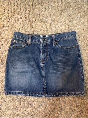 Y2K Denim Roxy Skirt